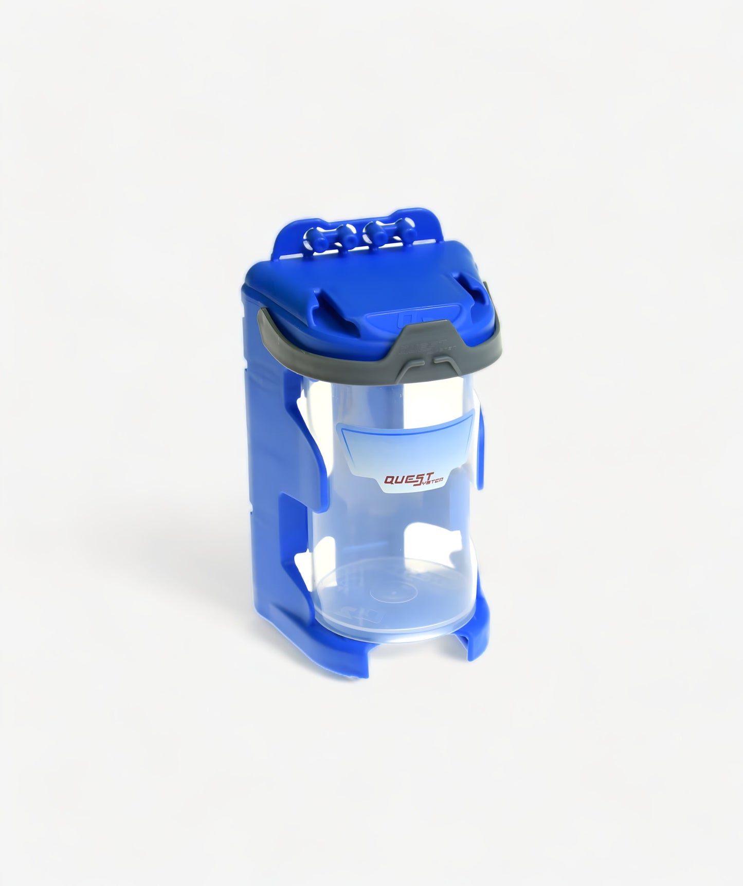 Q2 MOBILE Sortierbox in Blau - transparente Aufbewahrung für mobile Werkstatt