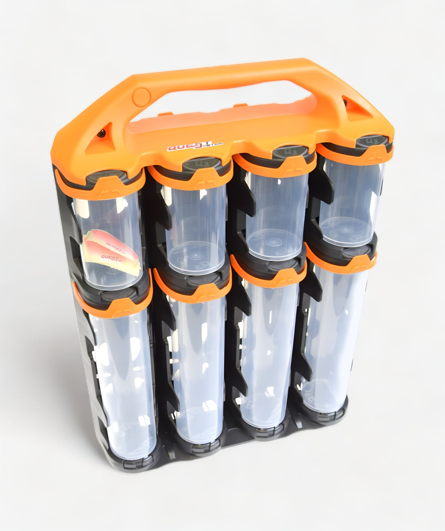 Q2L16 Sortimentskoffer mit 16 Behältern für lange und Standardteile